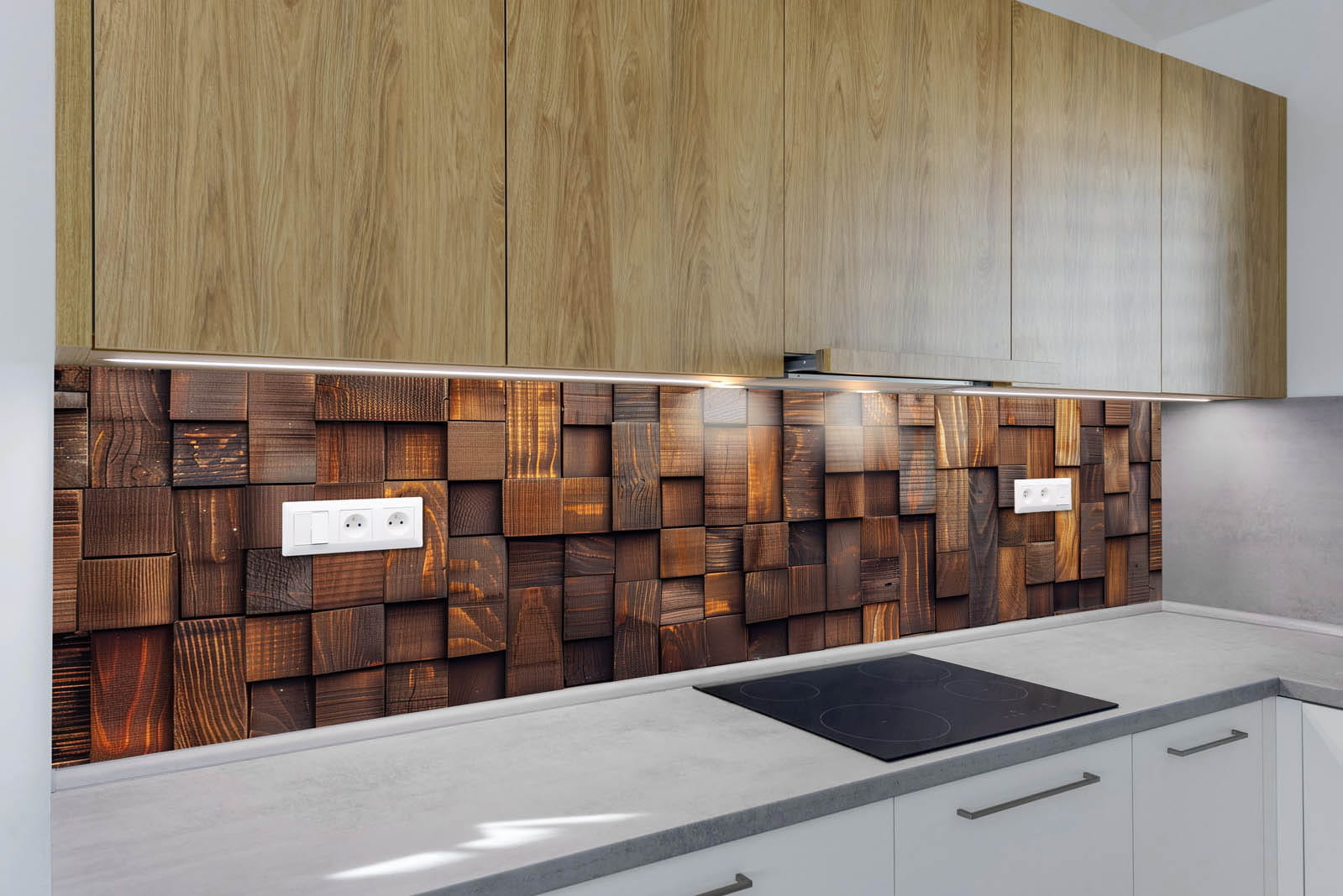 Küchenrückwand - Holz