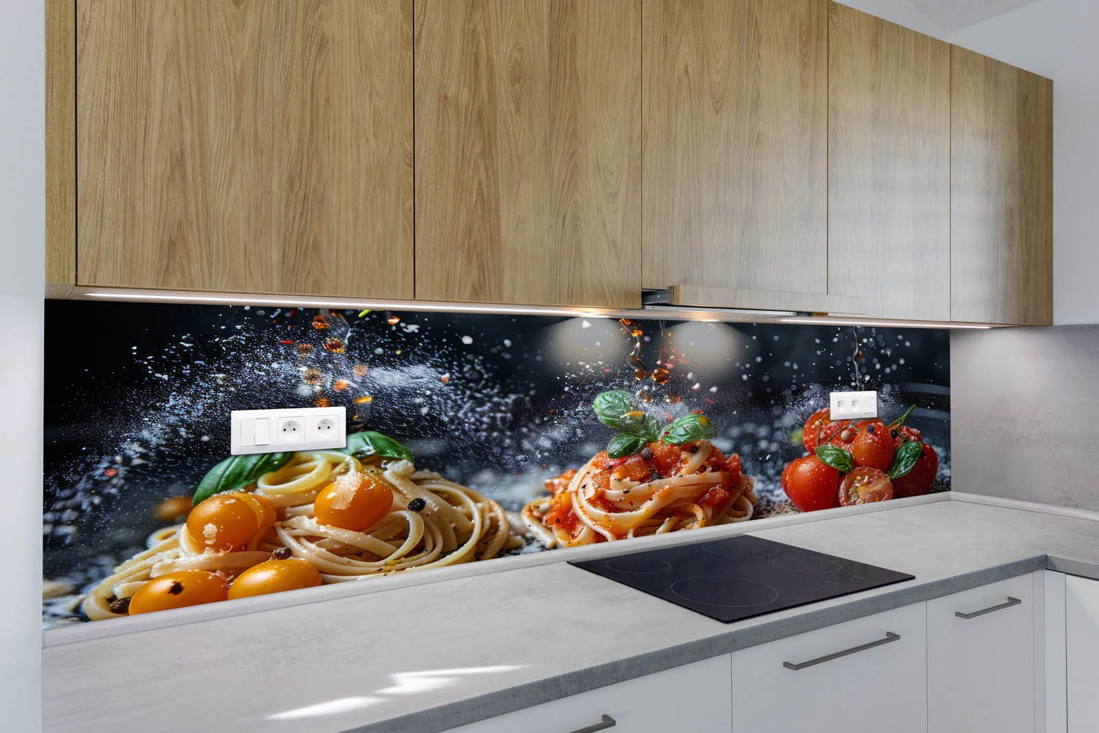 Küchenrückwand - Italienisches Essen