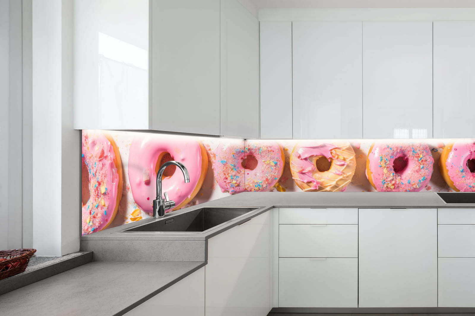 Küchenrückwand - Donut