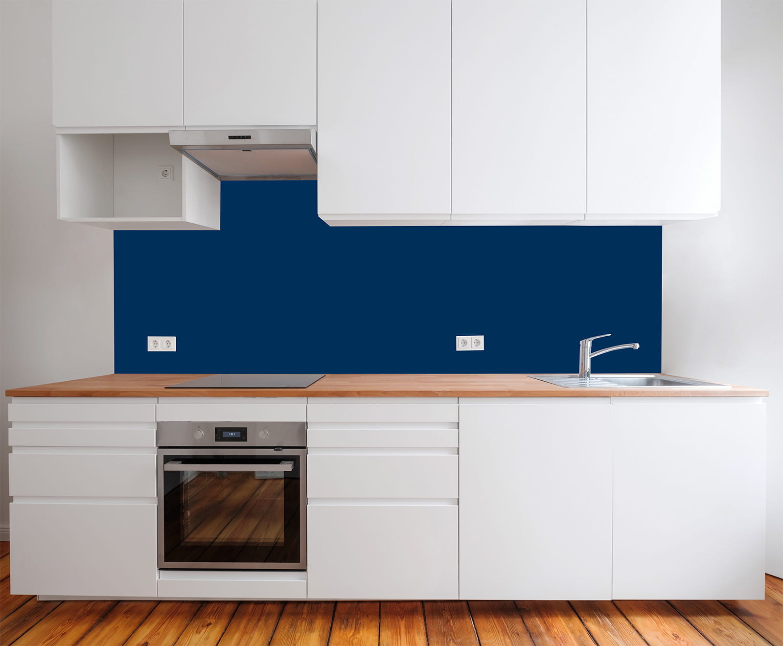 Küchenrückwand - Blau